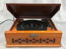 Pyle Retro Vintage Classic Style Turntable Vinyl Record Player Mahogany Cabinet for sale  Shipping to South Africa