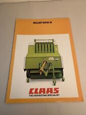 1986 claas rollant for sale  LINCOLN