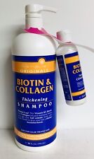 Renpure Originals ~ Xampu espessante de biotina e colágeno 32 fl oz + 3,4 fl oz  comprar usado  Enviando para Brazil