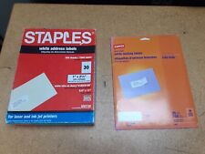 Staples address mailing for sale  Lake Forest