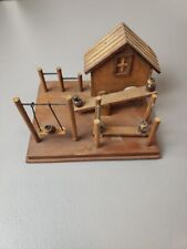  Caixa de música de madeira escola/igreja musical playground mundo pequeno afinal comprar usado  Enviando para Brazil