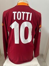 Maglia Roma 2000 2001 Nr 10 Totti match issued shirt Rome camisa Italia vintage segunda mano  Embacar hacia Argentina
