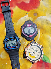 Reloj de pulsera digital usado Casio, TIMEX MISEX para repuesto/relojero segunda mano  Embacar hacia Mexico