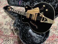 Guitarra eléctrica Gretsch G7593 Black Falcon Gold Hardware EE. UU. 2000 cuerpo hueco segunda mano  Embacar hacia Argentina