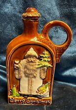 👀 RARE !! Schafer & Vater Porcelain NIP Flask Santa Claus Christmas Germany 👀 for sale  Shipping to South Africa