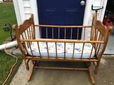 Vintage wooden cradle for sale  Fenton