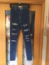 Topshop blue ripped for sale  DUMFRIES
