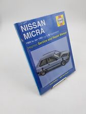 Nissan micra haynes for sale  HUDDERSFIELD