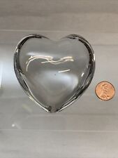 Baccarat crystal heart for sale  Alvarado