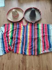 mexican poncho for sale  PLYMOUTH