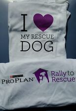 CAMISETA DE MANGA CORTA LOVE MY RESCUE DOG PURINA PROPLAN (VER TALLAS) NUEVA A LA VENTA segunda mano  Embacar hacia Argentina