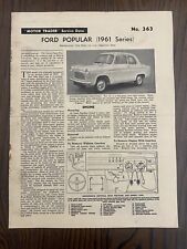 Ford popular 1961 for sale  DARLINGTON