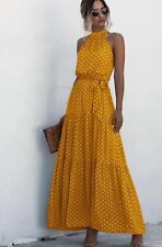 yellow polka dot dress for sale  Broomall