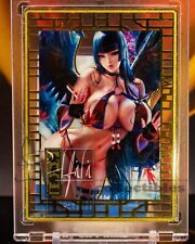 Nyotengu DOA Goddess Alliance Serial Banhado A Ouro 199/# Number Cartão De Metal Com Cert comprar usado  Enviando para Brazil