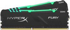 HyperX Fury 16GB 3200MHz DDR4 DIMM (Kit de 2) 2x8GB RGB RAM HX432C16FB3AK2/16, usado comprar usado  Enviando para Brazil