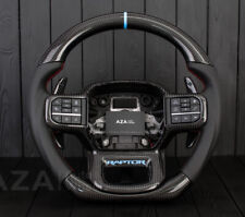 Ford Raptor Steering Wheel HEATED  F150  Custom Carbon Fiber 2021 2022 for sale  Shipping to South Africa