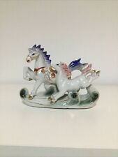 Porcelain horse white for sale  FAVERSHAM