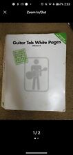 guitar tab white pages for sale  Pride