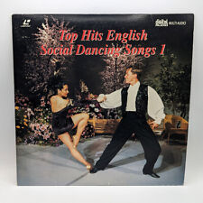 Top Hits English Social Dancing Songs 1 (1995) Karaoke LD Laserdisc - WN-005 segunda mano  Embacar hacia Mexico