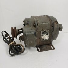 Usado, Bomba de gasolina vintage con motor eléctrico Leland 1 fase 1/5 HP 115V/230V 1725 RPM segunda mano  Embacar hacia Argentina