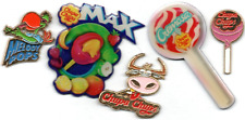 🛒Pin-Set 5 Süssigkeiten Lutscher Lollipop Pins Chupa Chups Max Cremosa Kuh🍭 comprar usado  Enviando para Brazil