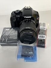 Câmera SLR Canon EOS Rebel T3 com lente EFS 18-55mm. Novos acessórios comprar usado  Enviando para Brazil