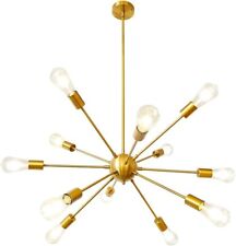 Gold sputnik chandelier for sale  Flint