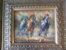 horse racing painting for sale  Wilmington