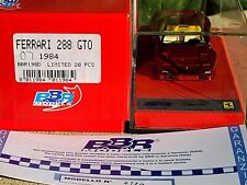 RARE FERRARI 288 GTO 1984 BBR 1/43 ROSSO METAL BBR198D N°07/20 no MR d'occasion  Villeparisis