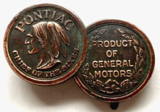 Pontiac Chief of Sixes General Motors emblema grade radiador sm 1928-29 ? comprar usado  Enviando para Brazil