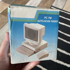 VINTAGE 1990’s  Retro Mini PC FM Auto-Scan Radio Computer Novelty Desk Gift, używany na sprzedaż  PL