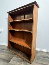 Antique Rustic Pine Wooden Farmhouse Wall Shelving Display Shelf Bookcase for sale  Shipping to South Africa