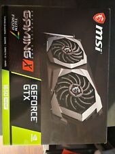 MSI GAMING X TWIN FROZR 7 NVIDIA GeForce GTX 1650 Super 4GB RGB LIGHTING BLACK  for sale  Shipping to South Africa