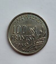 100 francs cochet 1958 chouette d'occasion  Remoulins
