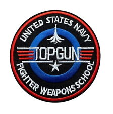 Écusson Brodé Thermocollant NEUF ( Patch ) - Top Gun United States Navy (Ref 4) d'occasion  Souvigny