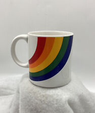 Caneca arco-íris vintage FTD FTDA xícara de café 1988 feita na Coréia, usado comprar usado  Enviando para Brazil