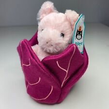 Usado, Pelúcia Jellycat Poppin Pig mini 5” rosa folha de bicho de pelúcia com etiquetas comprar usado  Enviando para Brazil