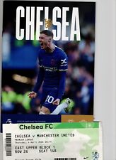 Programme ticket chelsea for sale  CHALFONT ST. GILES