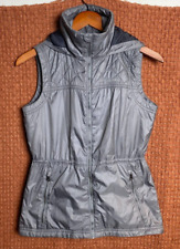 Columbia Jacket Womens Extra Small Gray Mandarin Mock Neck Layer Outerwear Vest comprar usado  Enviando para Brazil