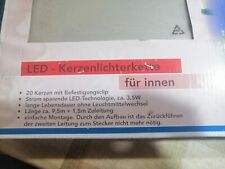 Lichterkette led kerzenlichter gebraucht kaufen  Forchtenberg