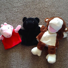 Hand puppets peppa for sale  PONTEFRACT