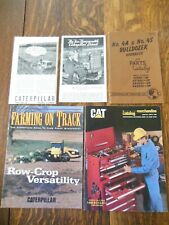 Lote de cinco folhetos e itens publicitários antigos da Caterpillar Tractor Company comprar usado  Enviando para Brazil