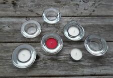 ikea clear glass tealight holders for sale  CARDIFF