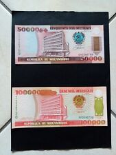Lotto banconote mozambico usato  Oristano