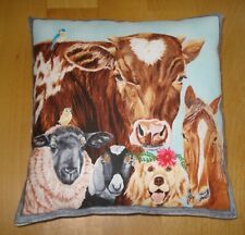 Dekokissen 16x16cm tiere gebraucht kaufen  Markdorf