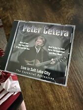 Peter Cetera Live in Salt Lake City CD raro Chicago Glory Of Love OOP comprar usado  Enviando para Brazil