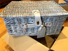 Wicker hamper basket for sale  HODDESDON