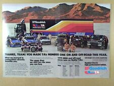 1979 BF Goodrich IMSA e carros de corrida off-road impressão vintage anúncio comprar usado  Enviando para Brazil