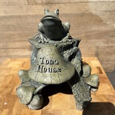 Vintage Concrete Jade Frog Or Toad House Statue - Yard Decor Or Garden Decor- for sale  Shipping to South Africa