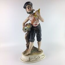 Used, Vintage Italian Capodimonte Figure Fish Seller for sale  Shipping to South Africa